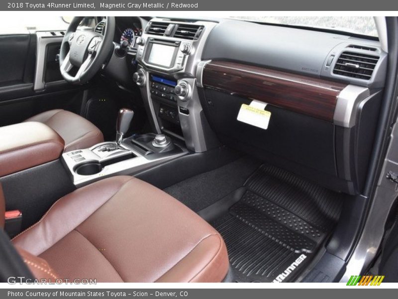 Magnetic Gray Metallic / Redwood 2018 Toyota 4Runner Limited