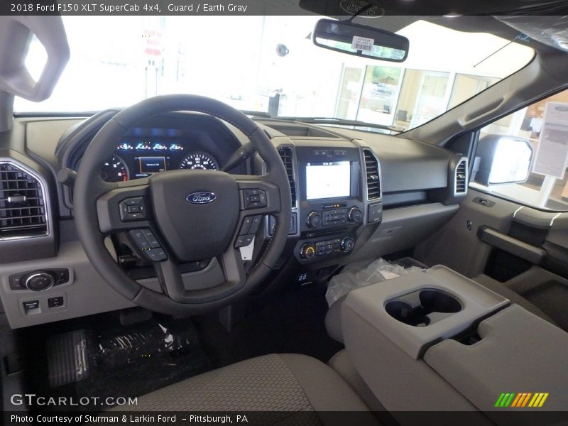 Guard / Earth Gray 2018 Ford F150 XLT SuperCab 4x4
