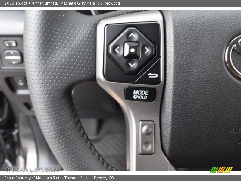 Magnetic Gray Metallic / Redwood 2018 Toyota 4Runner Limited