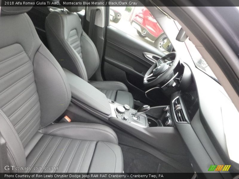 Front Seat of 2018 Giulia Ti AWD