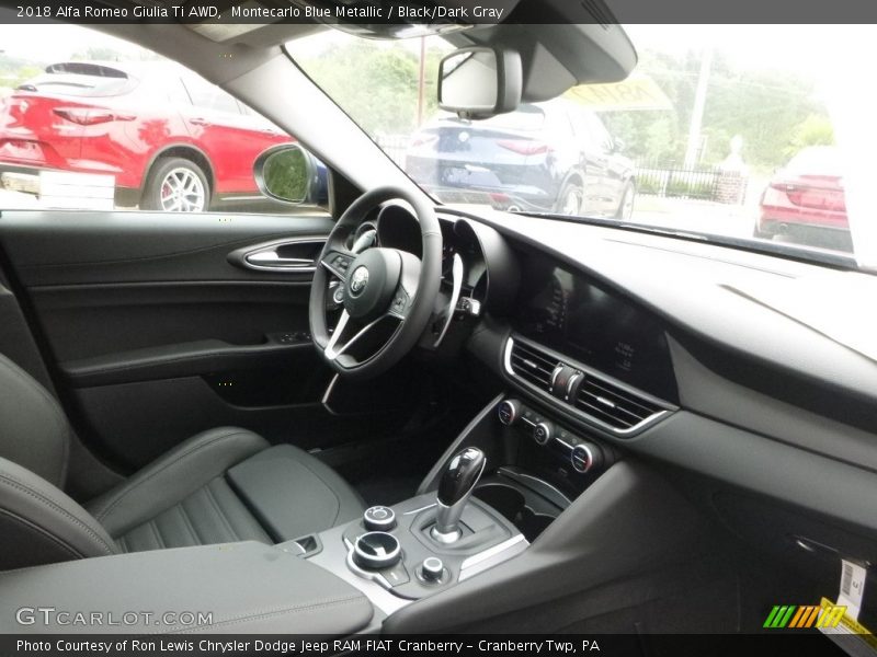 Dashboard of 2018 Giulia Ti AWD