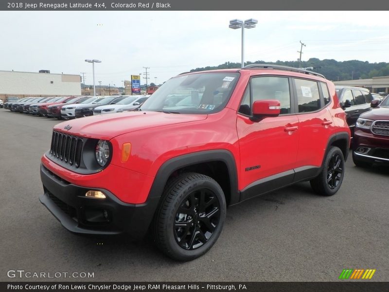 Colorado Red / Black 2018 Jeep Renegade Latitude 4x4