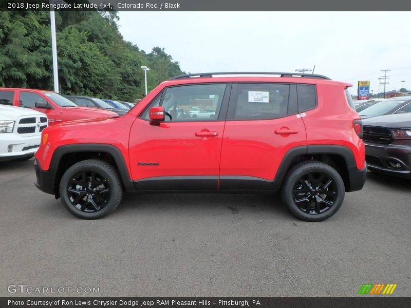 Colorado Red / Black 2018 Jeep Renegade Latitude 4x4