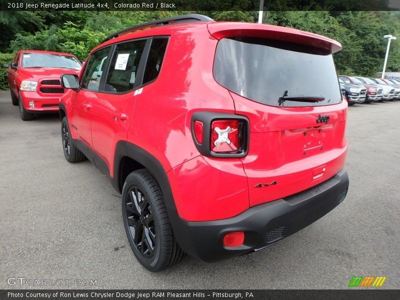 Colorado Red / Black 2018 Jeep Renegade Latitude 4x4