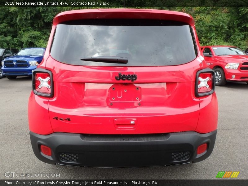 Colorado Red / Black 2018 Jeep Renegade Latitude 4x4
