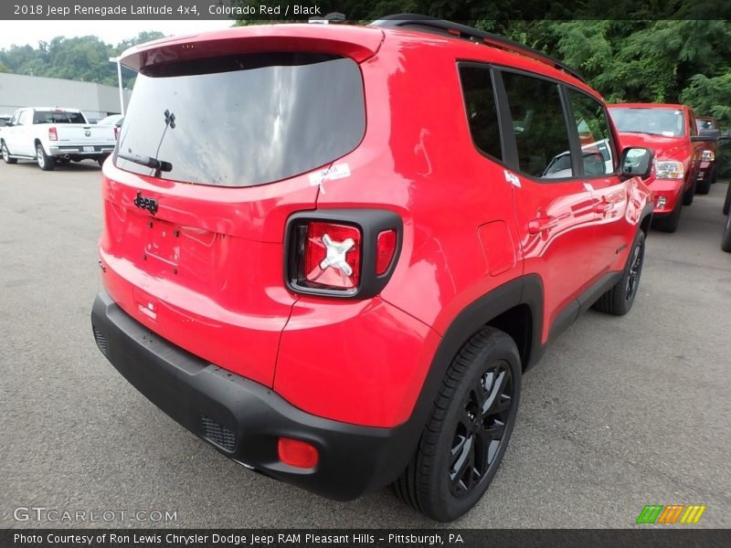 Colorado Red / Black 2018 Jeep Renegade Latitude 4x4