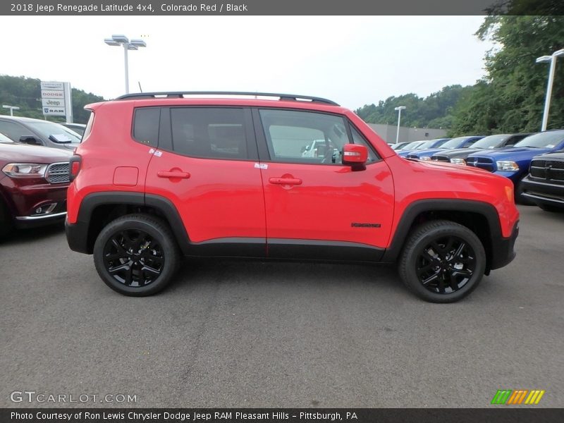 Colorado Red / Black 2018 Jeep Renegade Latitude 4x4
