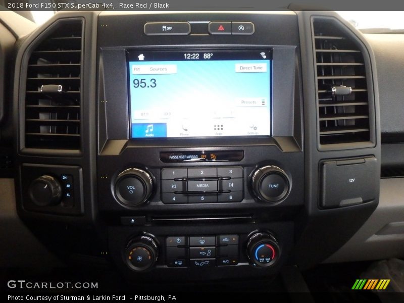 Race Red / Black 2018 Ford F150 STX SuperCab 4x4