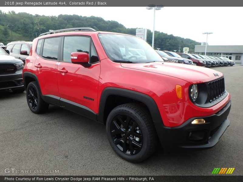 Colorado Red / Black 2018 Jeep Renegade Latitude 4x4