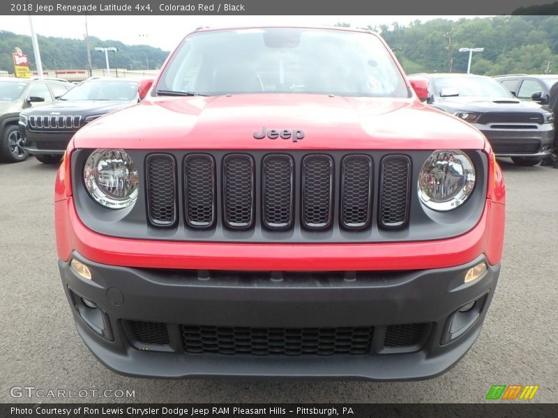 Colorado Red / Black 2018 Jeep Renegade Latitude 4x4