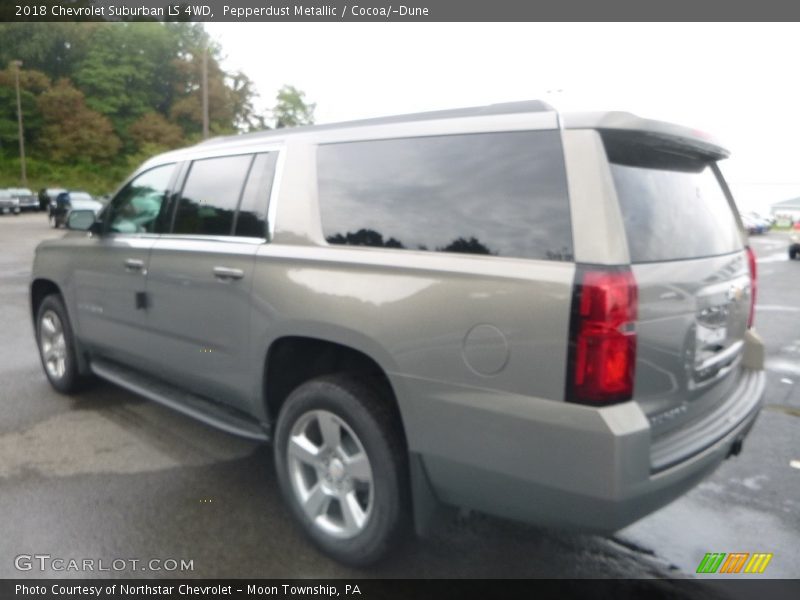 Pepperdust Metallic / Cocoa/­Dune 2018 Chevrolet Suburban LS 4WD