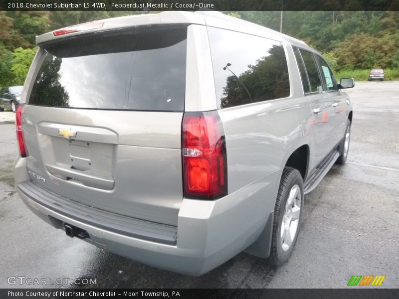Pepperdust Metallic / Cocoa/­Dune 2018 Chevrolet Suburban LS 4WD