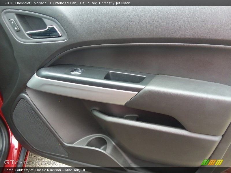 Cajun Red Tintcoat / Jet Black 2018 Chevrolet Colorado LT Extended Cab