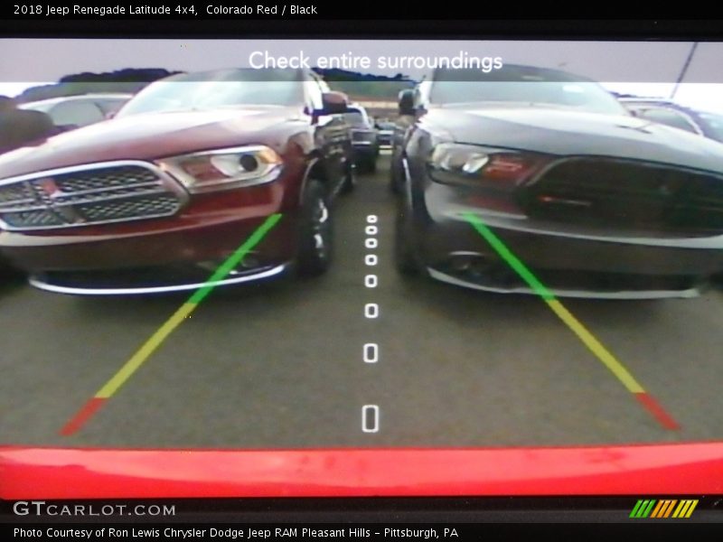 Colorado Red / Black 2018 Jeep Renegade Latitude 4x4