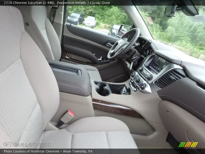 Pepperdust Metallic / Cocoa/­Dune 2018 Chevrolet Suburban LS 4WD