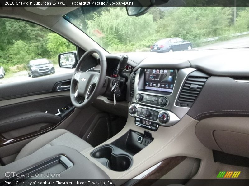 Pepperdust Metallic / Cocoa/­Dune 2018 Chevrolet Suburban LS 4WD