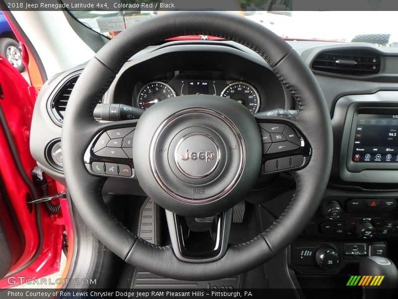 Colorado Red / Black 2018 Jeep Renegade Latitude 4x4