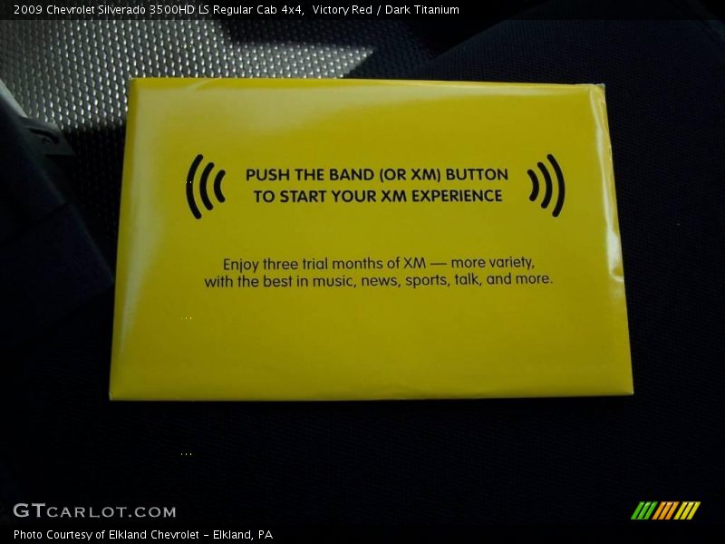 Victory Red / Dark Titanium 2009 Chevrolet Silverado 3500HD LS Regular Cab 4x4