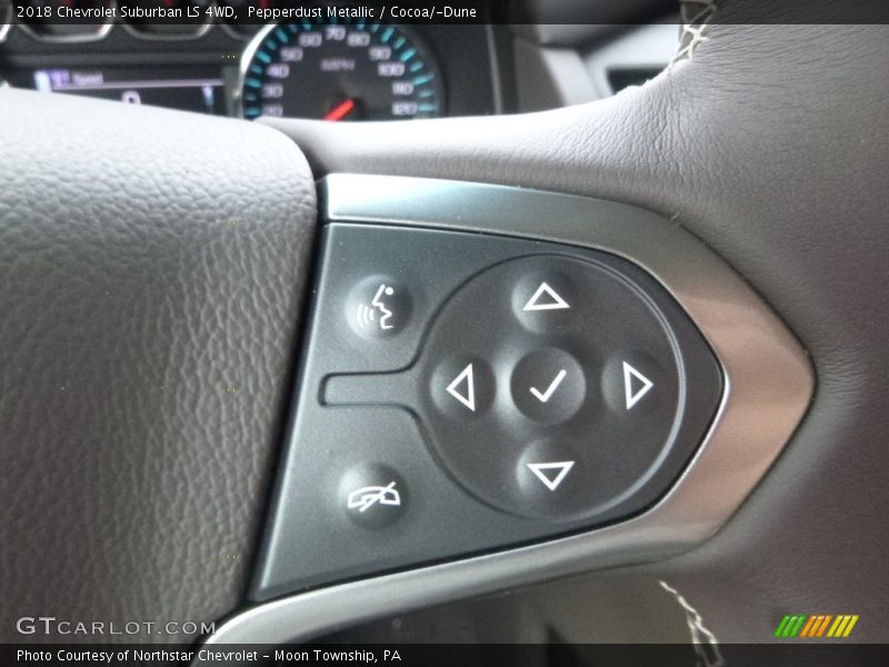 Pepperdust Metallic / Cocoa/­Dune 2018 Chevrolet Suburban LS 4WD