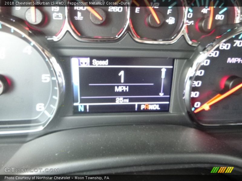 Pepperdust Metallic / Cocoa/­Dune 2018 Chevrolet Suburban LS 4WD