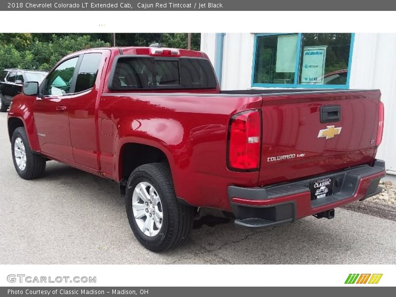 Cajun Red Tintcoat / Jet Black 2018 Chevrolet Colorado LT Extended Cab