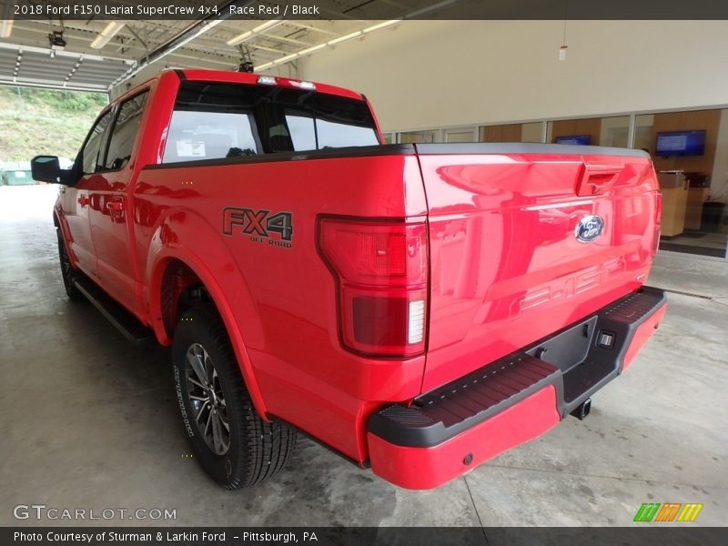 Race Red / Black 2018 Ford F150 Lariat SuperCrew 4x4