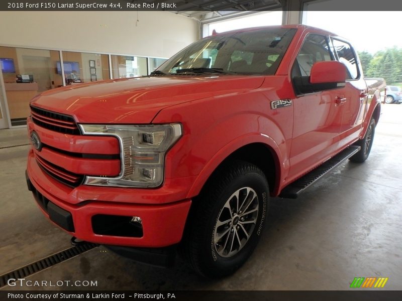 Race Red / Black 2018 Ford F150 Lariat SuperCrew 4x4