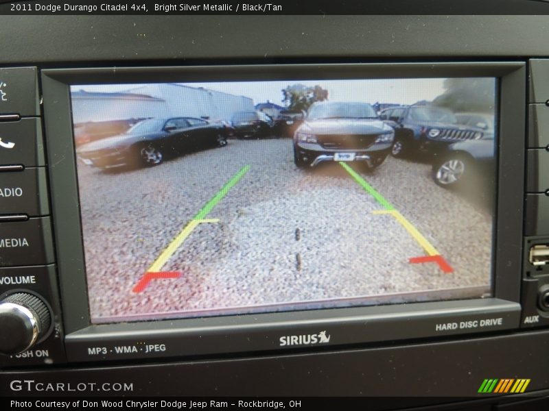 Bright Silver Metallic / Black/Tan 2011 Dodge Durango Citadel 4x4