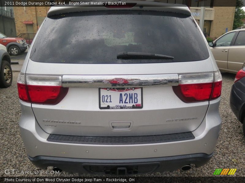 Bright Silver Metallic / Black/Tan 2011 Dodge Durango Citadel 4x4