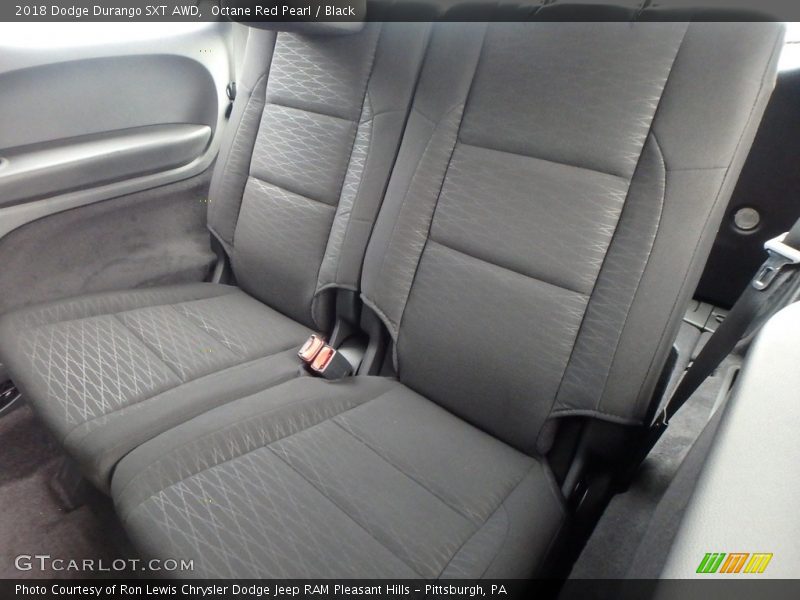 Octane Red Pearl / Black 2018 Dodge Durango SXT AWD