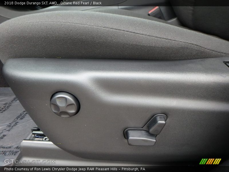 Octane Red Pearl / Black 2018 Dodge Durango SXT AWD