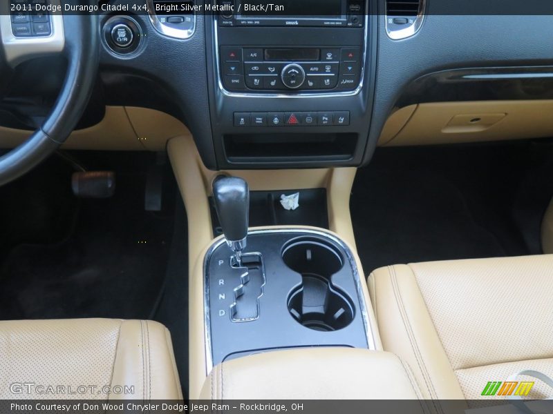 Bright Silver Metallic / Black/Tan 2011 Dodge Durango Citadel 4x4