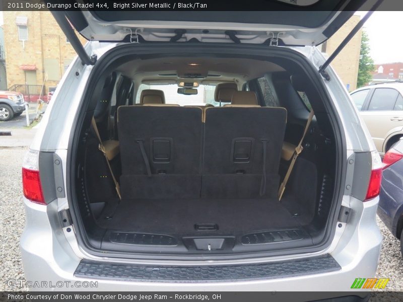 Bright Silver Metallic / Black/Tan 2011 Dodge Durango Citadel 4x4