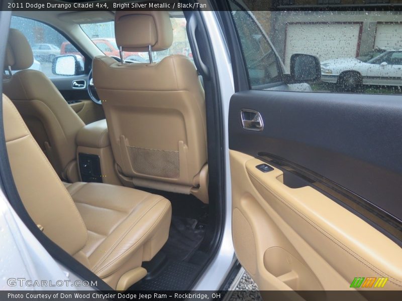 Bright Silver Metallic / Black/Tan 2011 Dodge Durango Citadel 4x4