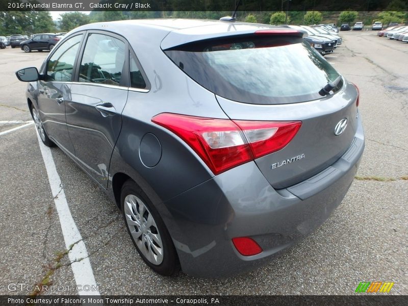 Galactic Gray / Black 2016 Hyundai Elantra GT