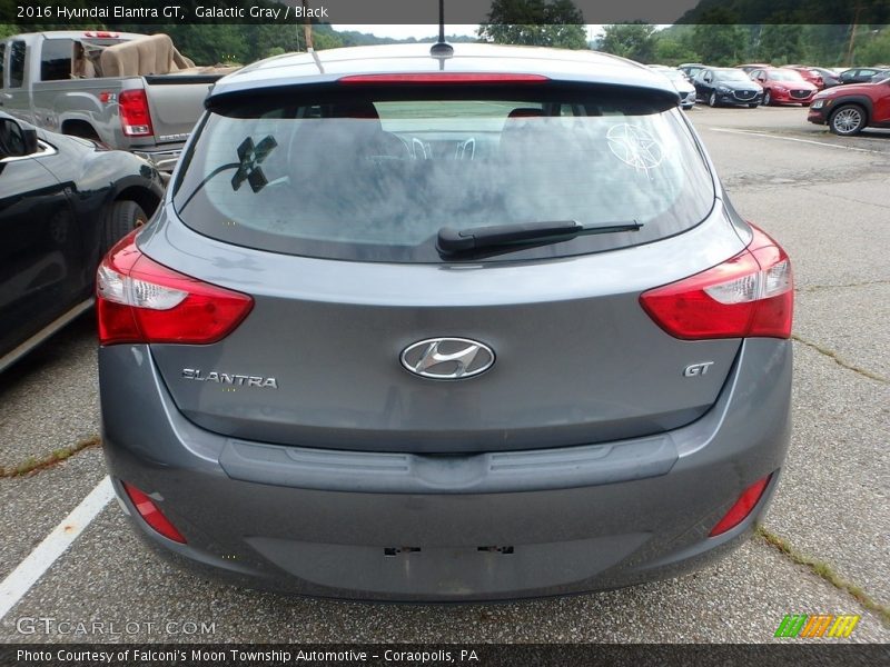 Galactic Gray / Black 2016 Hyundai Elantra GT