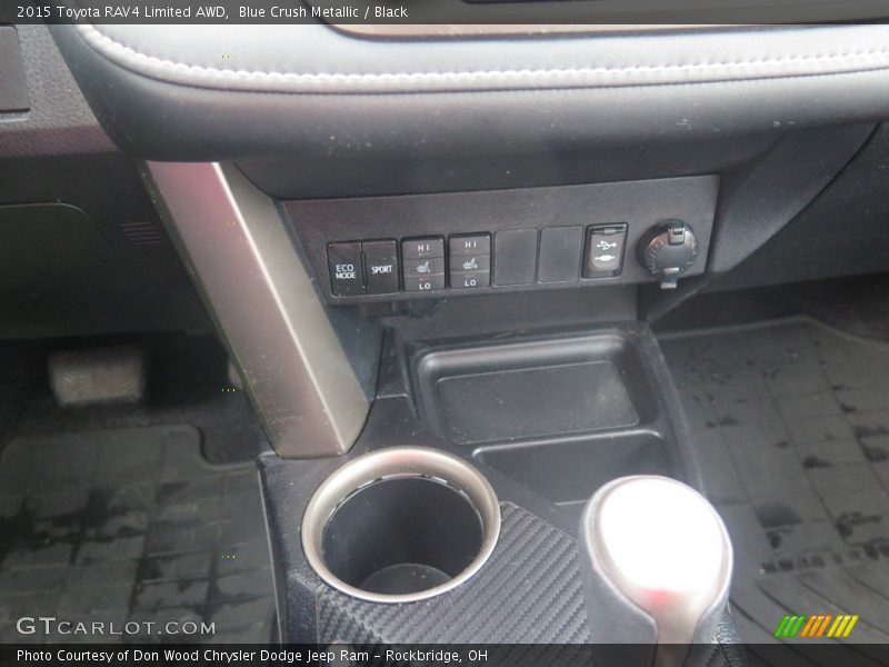 Blue Crush Metallic / Black 2015 Toyota RAV4 Limited AWD