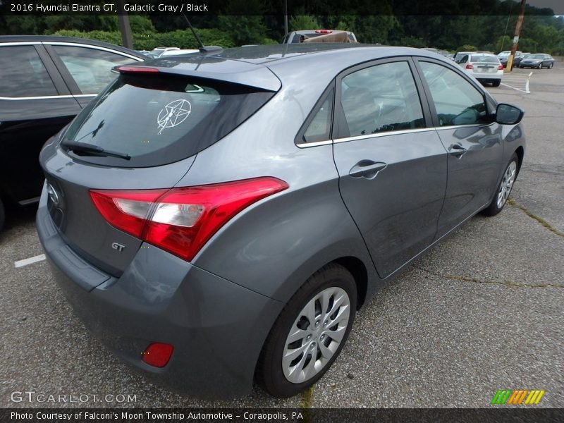 Galactic Gray / Black 2016 Hyundai Elantra GT