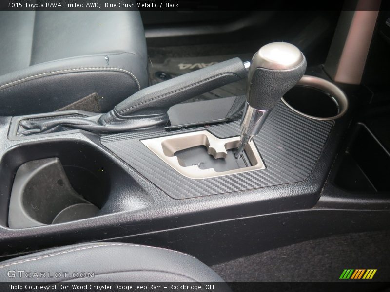 Blue Crush Metallic / Black 2015 Toyota RAV4 Limited AWD