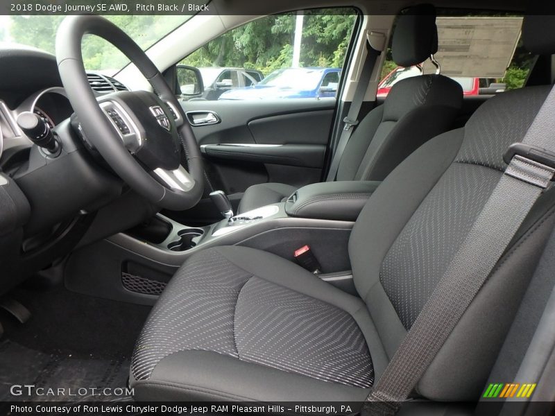 Pitch Black / Black 2018 Dodge Journey SE AWD