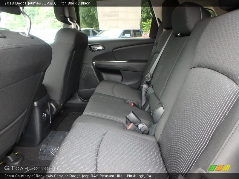 Pitch Black / Black 2018 Dodge Journey SE AWD