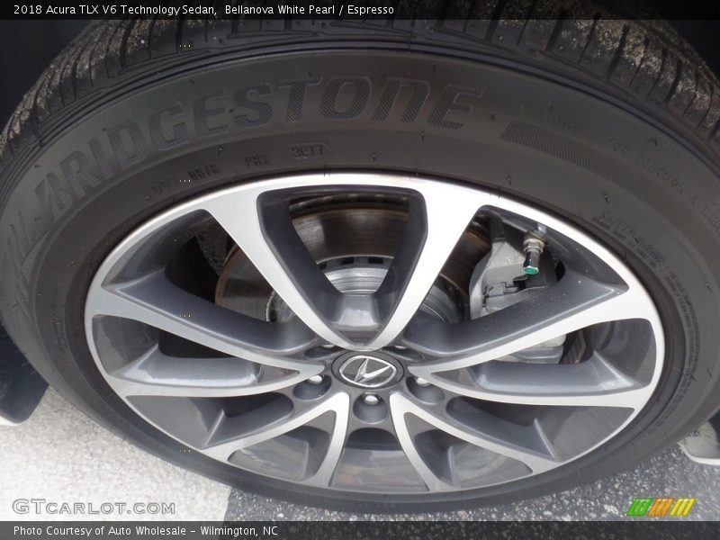 Bellanova White Pearl / Espresso 2018 Acura TLX V6 Technology Sedan