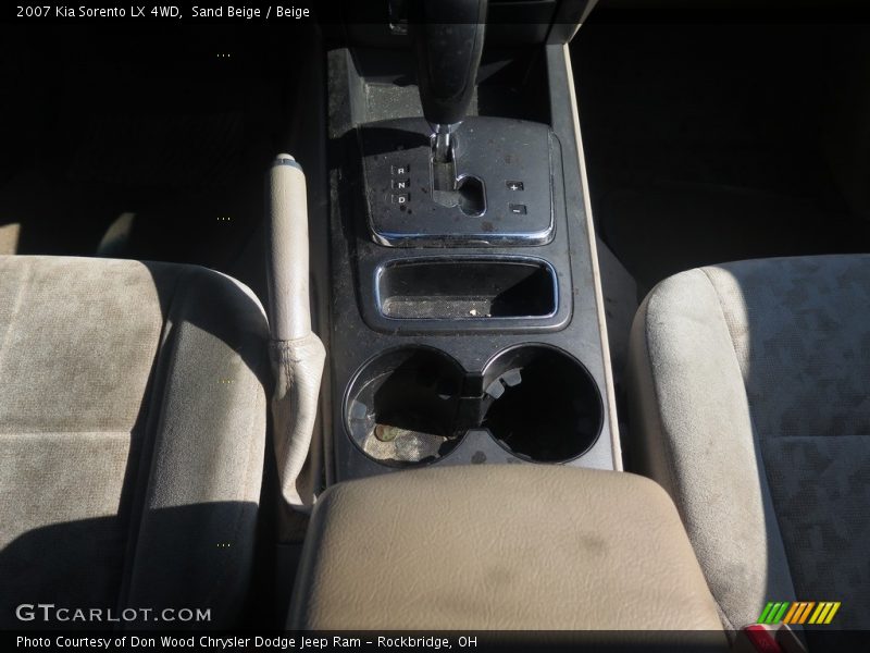 Sand Beige / Beige 2007 Kia Sorento LX 4WD