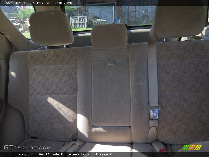 Sand Beige / Beige 2007 Kia Sorento LX 4WD