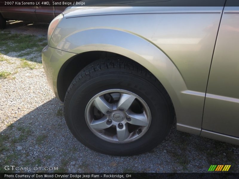 Sand Beige / Beige 2007 Kia Sorento LX 4WD