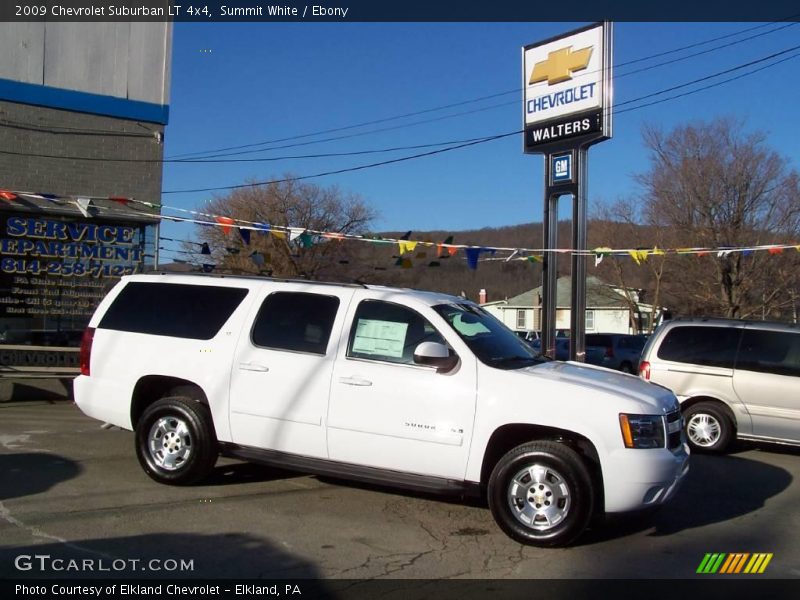 Summit White / Ebony 2009 Chevrolet Suburban LT 4x4