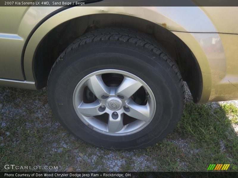 Sand Beige / Beige 2007 Kia Sorento LX 4WD