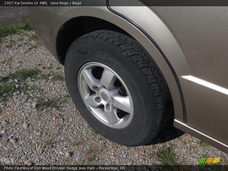Sand Beige / Beige 2007 Kia Sorento LX 4WD