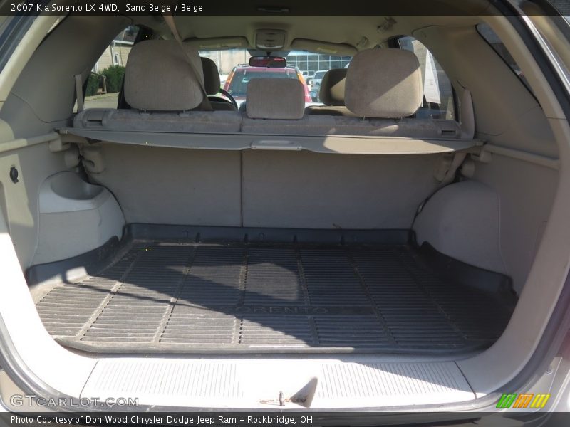 Sand Beige / Beige 2007 Kia Sorento LX 4WD