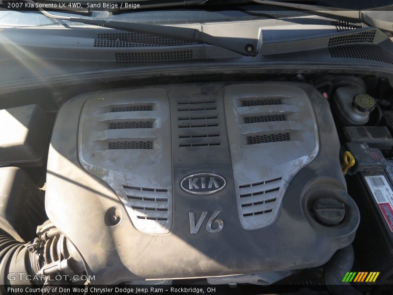 Sand Beige / Beige 2007 Kia Sorento LX 4WD